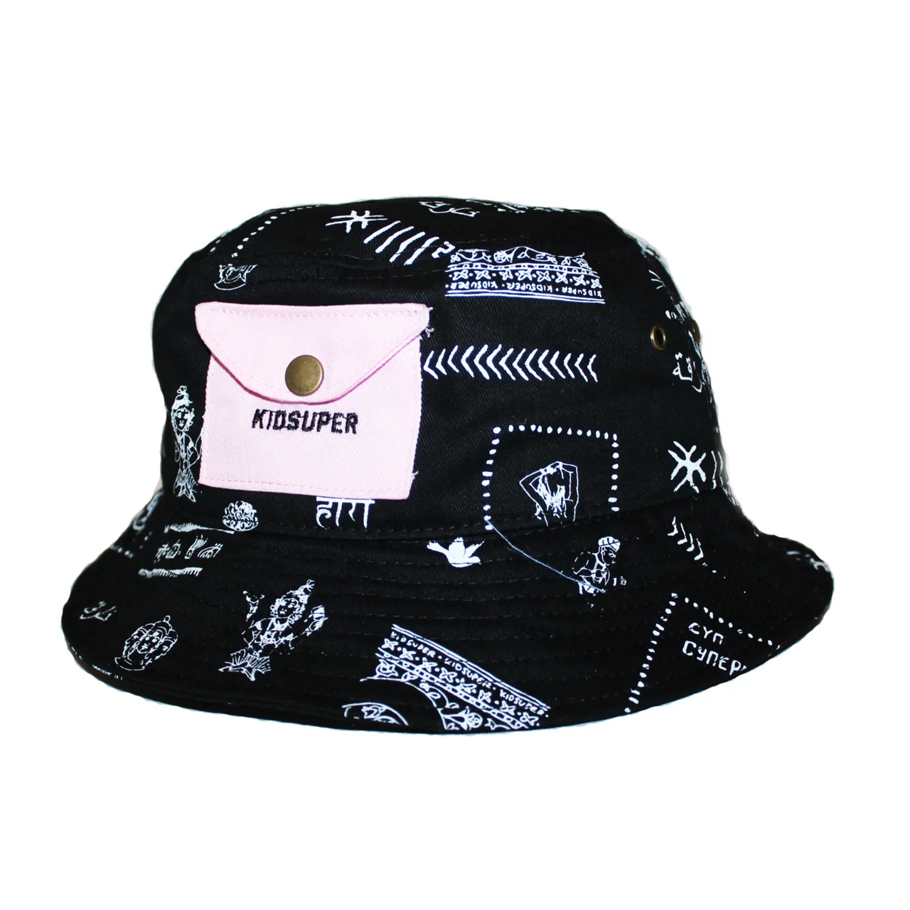 [BLACK] New York Strangers Bucket Hat