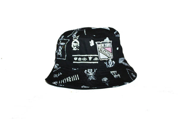 [BLACK] KidSuper Strangers Bucket Hat