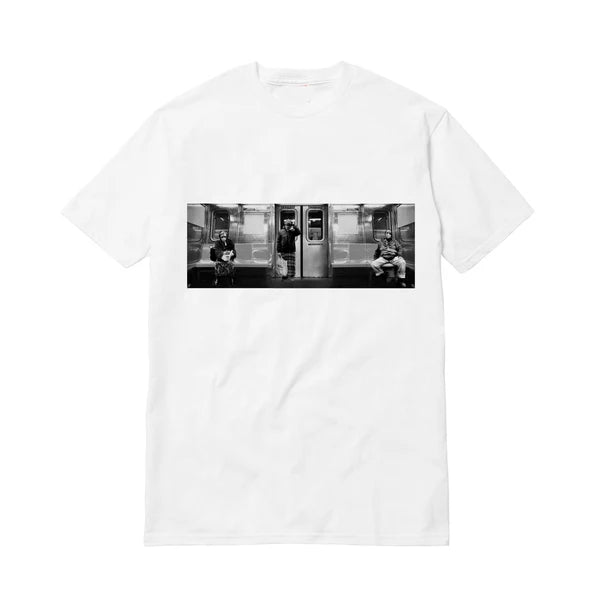 [WHITE] NYC COLORING BOOK TEE