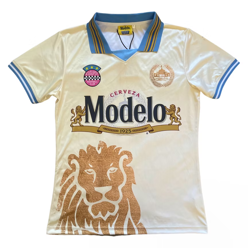 [White] Modelo x KidSuper Jersey