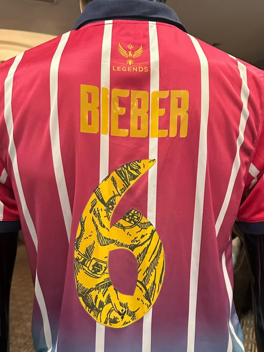 [MULTICOLOR] KidSuper x Game of Legends FC Jersey [BIEBER]