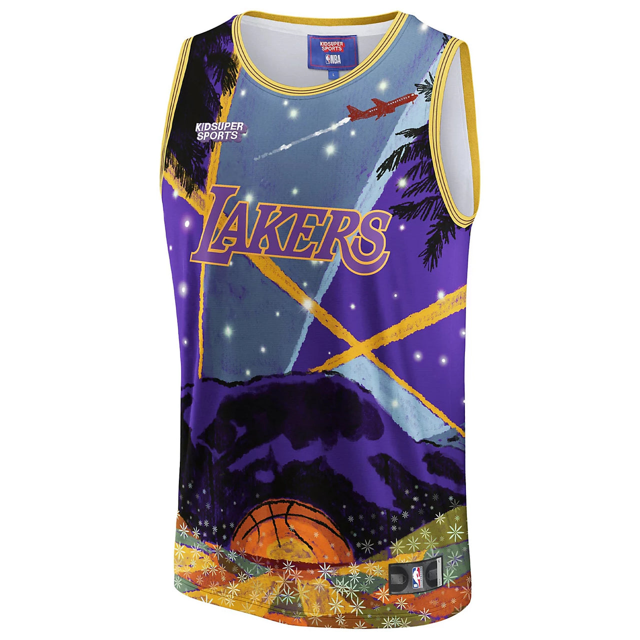 [Multicolor] NBA X KIDSUPER Los Angeles Lakers Jersey