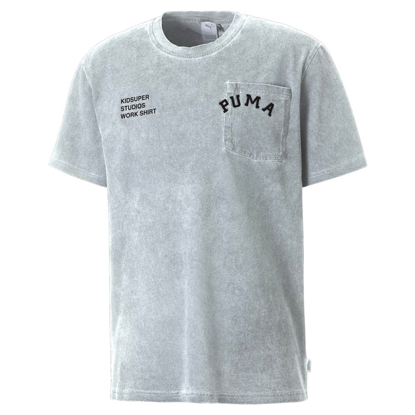 [GREY/LIGHT GREY] PUMA x KIDSUPER STUDIO WORK SHIRT TEE