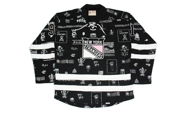 [BLACK] KidSuper Strangers Hockey Jersey