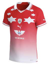 [RED-WHITE] Barnsley x KidSuper FC Jersey