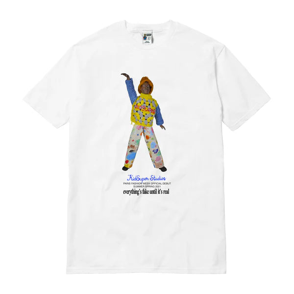 [WHITE] Everything's Fake MICHAEL JORDAN