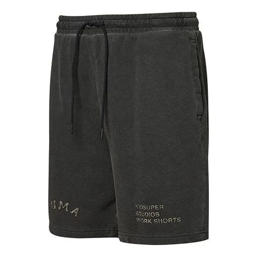 [BLACK] PUMA X KIDSUPER STUDIO WORK SHORTS