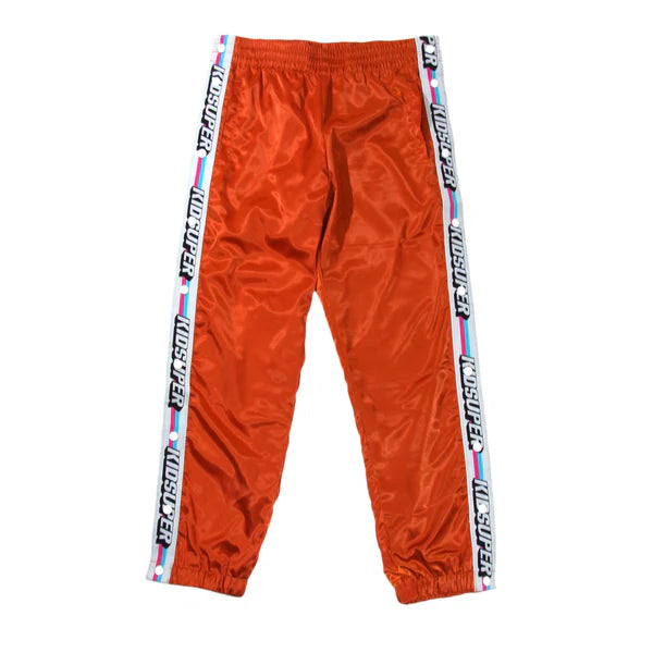 [ORANGE]  SATIN TRACK PANT