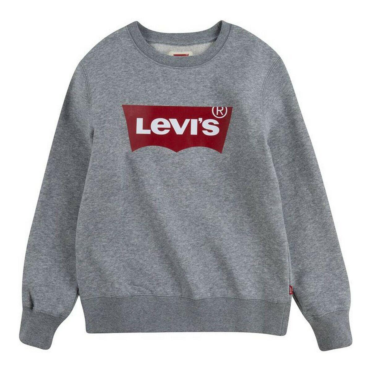 [GREY] LEVI'S X KIDSUPER CREW NECK SWEATER