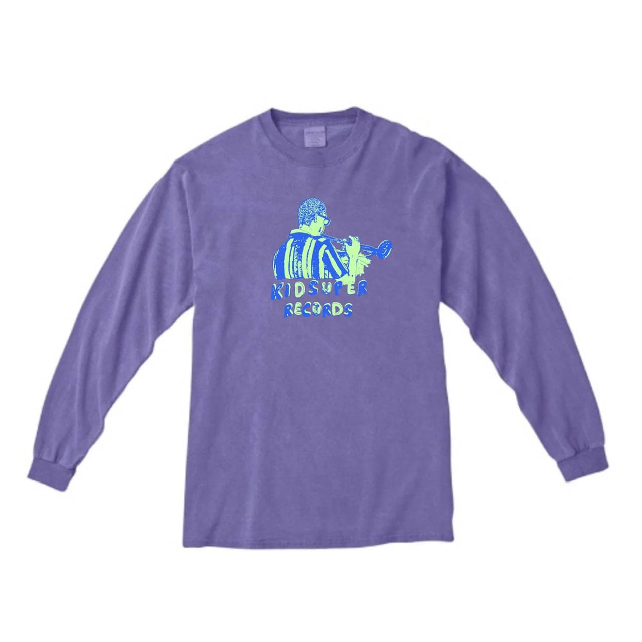 [PURPLE] RECORDS LONG SLEEVE TEE