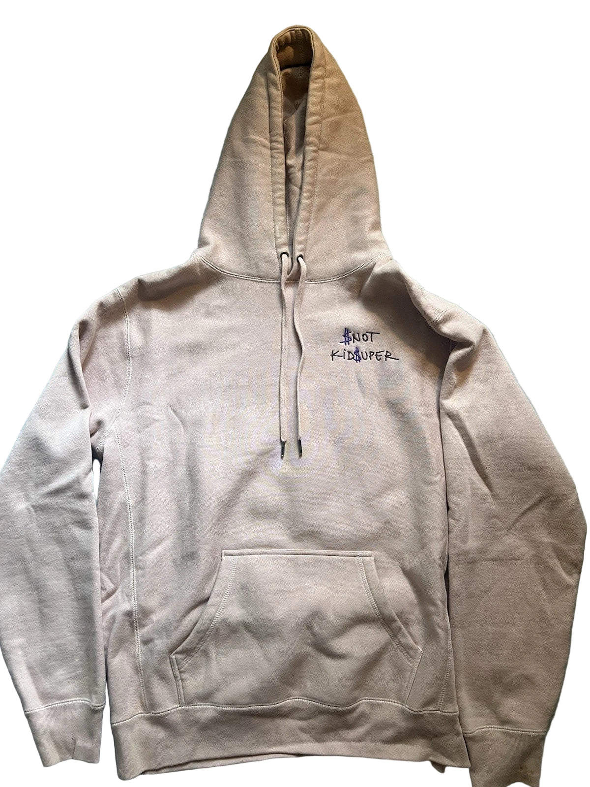 [ALMOND/ BLUE FACE] SNOT MERCH x KIDSUPER COLLAB HOODIE