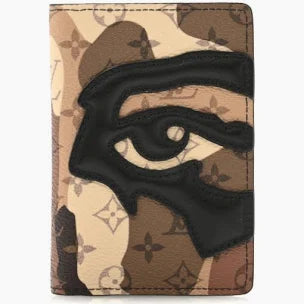 [BROWN] Louis Vuitton x KidSuper Monogram Portrait Pocket Organizer