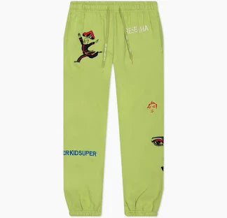[Green/LIMEADE] Super Sweatpants