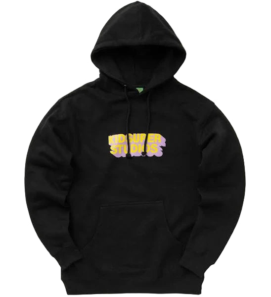 [Black-Yellow-Purple] Logo Hoodie