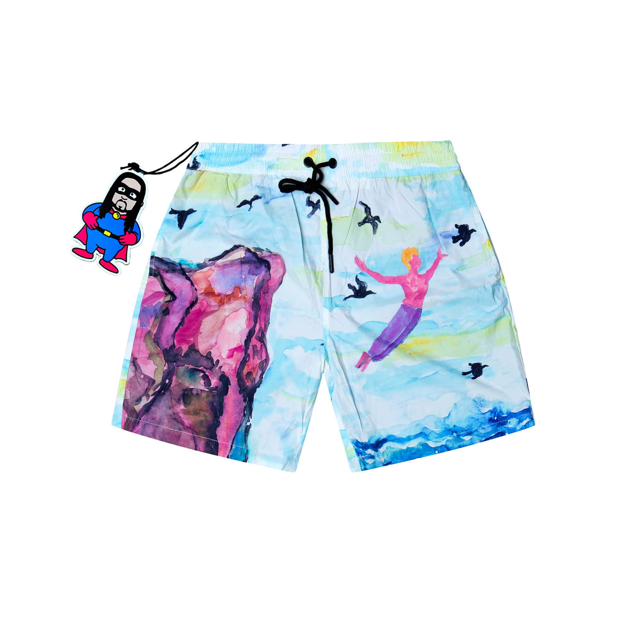 [MULTICOLOR] KIDSUPER x DIM MAK SWIM TRUNK