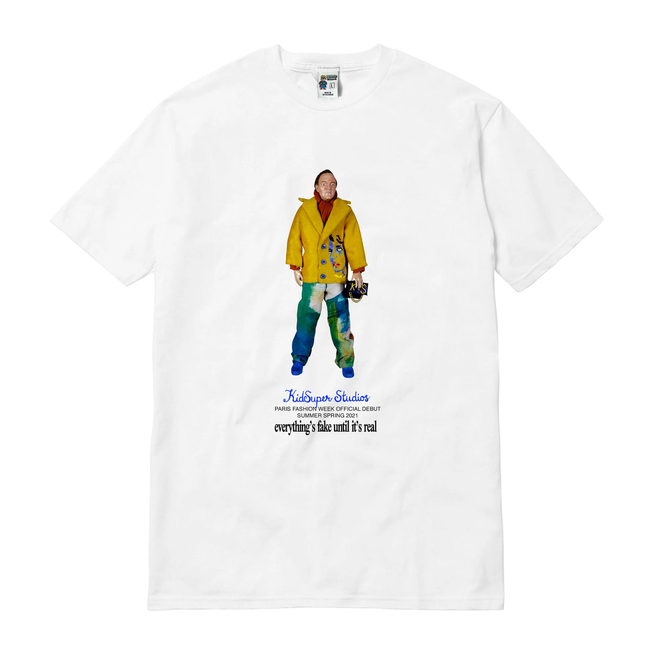 [WHITE] Everything's Fake QUENTIN TARANTINO TEE
