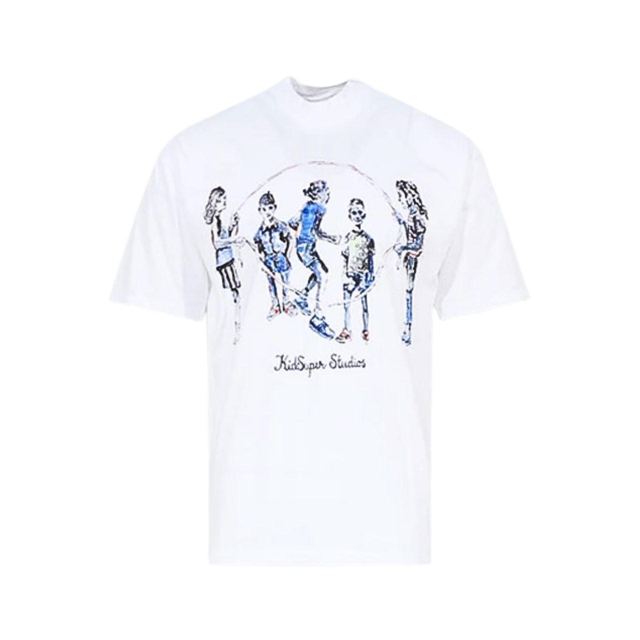 [WHITE] JUMP ROPE TEE