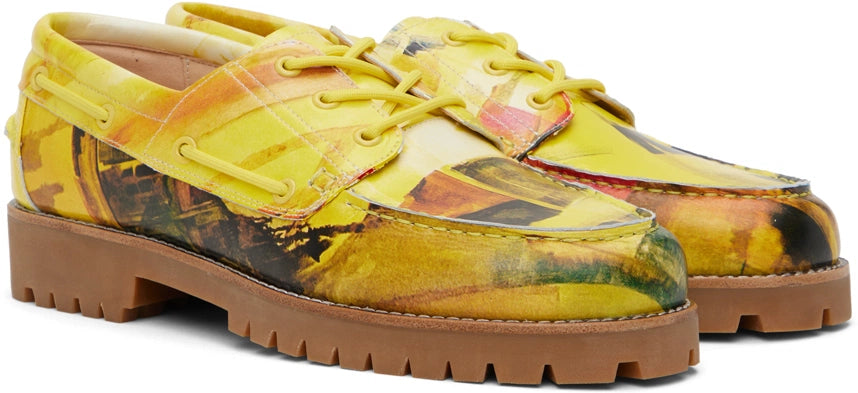 [Yellow] Painted Lug Loafer
